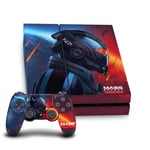 Head Case Designs Officially Licensed EA Bioware Mass Effect N7 Armor Legendary Graphics Matte Vinyl Sticker Gaming Skin Decal Compatible With Sony PlayStation 4 PS4 Console and DualShock 4 Controller