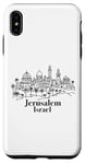 iPhone XS Max Jerusalem Israel Skyline Jewish Israeli Souvenir Women Men Case