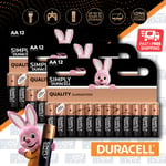 36x DURACELL AA POWER Alkaline Batteries 1.5V LR6 MN1500 MIGNON Longest Expiry