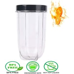 3 Replacement Cups with Lids for Magic Bullet Blender 250W Juicer,16OZ Cups Set