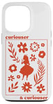 Coque pour iPhone 13 Pro Disney Alice in Wonderland Curiouser & Curiouser Silhouette