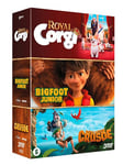 BELGA Coffret Royal Corgi + Bigfoot Junior + Robinson Crusoé