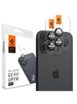 Spigen Glass tR EZ Fit Optik Pro 2 Pack - Black - iPhone 16/16 Plus