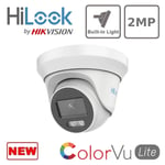 HIKVISION COLORVU CAMERA 2MP FULL HD 40M LIGHT OUTDOOR CCTV THC-T229-M 2.8mm