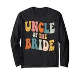 Uncle Of The Bride Wedding Bridal Party Team Long Sleeve T-Shirt