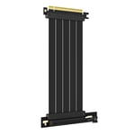 200mm PCIe 4.0 X16 GPU Câble Riser,Angle femelle de 90 degrés,compatible avec les GPU Gen 4,tels que RTX4090-RTX3060,RX7900,RX6950XT-RX6500XT,etc (PCIE40-X16-200MM-1890D)