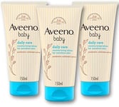 Aveeno Baby Daily Care Moisturising Lotion - 24 Hour Moisturisation - 3 Pack 3 X