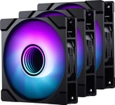 Phanteks M25 Gen2 Pwm D-Rgb-Fläkt, 3-Pack - 140 Mm, Svart