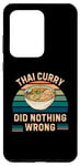 Coque pour Galaxy S20 Ultra Curry thaïlandais rétro n'a rien de mal vintage thaïlandais amateur de curry