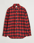 Kamakura Shirts Vintage Ivy Buffalo Check Flannel Shirt Red