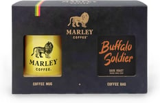 Marley  Coffee  Gift  Set -  Buffalo  Soldier  Dark  Roast  Espresso  Coffee  Be