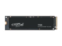 Crucial T705 - Ssd - Krypterat - 4 Tb - Inbyggd - M.2 2280 - Pci Express 5.0 (Nvme) - Tcg Opal Encryption 2.01