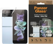 Panzerglass Samsung Galaxy Z New Flip3 Case Friendly, Samsung, Samsung - Galaxy Z Flip4, Torr Applicering, Reptålig, Stöttålig, Antibakteriell, Transparent, 1 Styck