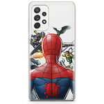 ERT GROUP mobile phone case for Samsung A52 5G / A52 LTE 4G / A52S 5G original and officially Licensed Marvel pattern Spider Man 004 adapted to the shape of the mobile phone, partially transparent