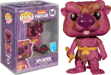 TMNT POP! Art Series  figurine Splinter Special edition + boîte protection FUNKO