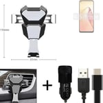 Car holder air vent mount for Oppo Reno8 cell phone mount