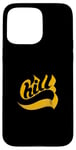 Coque pour iPhone 15 Pro Max University Varsity-Gold CHILL Varsity-Gold Yellow