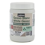 Pebeo Gesso white 225 ml – vit gesso för grundmålning / grundering
