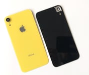 Vitre Arrière Apple Iphone Xr Jaune Coque Capot Cache Batterie Dos