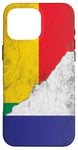 Coque pour iPhone 16 Pro Max Drapeaux France & Bénin - Français Béninois