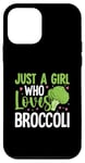 Coque pour iPhone 12 mini Broccoli Lover Food Lover Cute Broccoli Girl Who Loves