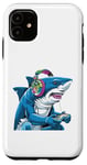 Coque pour iPhone 11 Costume de requin pour adolescents - Jeu vidéo - Peluche requin