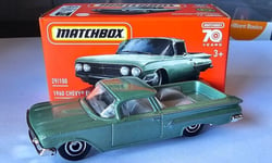 MATCHBOX - CHEVROLET CHEVY EL CAMINO 1960 - 1/64 -  VOITURE MINIATURE - NEUF