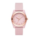 Skechers Montre pour Femmes Ocean Gate, Mouvement à Trois Aiguilles, Boîtier en Polycarbonate Blush, Pink, Rose Gold de 40 mm avec Bracelet en Silicone, SR6200