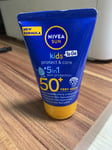 Nivea Sun UV SPF50+ Kids 5-in-1 SPF 50+ Cream 50ml Kids Protect & Care (4A)