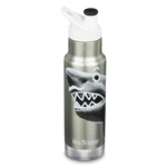 Klean Kanteen Kid Kanteen - Isolerad Vattenflaska Sport Cap Mr Shark 355 ml