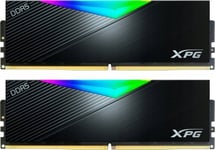 Adata-Minne Adata Ddr5 - 48Gb - 6800 - Cl - 34 (2X 24 Gb) Dobbeltsett, Minne (Svart, Ax5u6800c3424g-Dclarbk, Xpg Lancer Rgb, Intel Xmp)