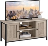 Yaheetech Industrial TV Cabinet Wood TV Stand Cabinet for 50 Inch TV, TV Stand 2