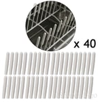 Universal Dishwasher Basket Cage Rack Drawer Prong Cover Protector Caps - 40 Pk
