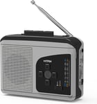 Lecteur de Cassette Portable, Enregistreur de Convertisseur de Cassette Audio, Radio AM/FM Stéréo avec Haut-Parleur et Prise pour écouteurs, Prisen Charge de L'enregistrement