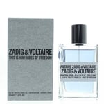 Zadig  Voltaire This Is Him! Vibes Of Freedom Eau De Toilette 50ml