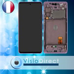 Vitre Tactile + Ecran LCD sur châssis pour Samsung Galaxy S20 FE 5G Violet