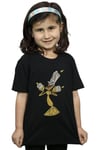 Beauty And The Beast Lumiere Distressed Cotton T-Shirt