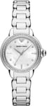 Emporio Armani Mia WoMens Silver Watch AR11596 Stainless Steel (archived) - One Size