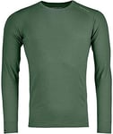 ORTOVOX Ortovo 145 Ultra Long Sleeve M Long Sleeve T-Shirt Men, mens, Long-sleeved t-shirt, 8430800013, Green forest, L