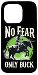 Coque pour iPhone 15 Pro Bull Riding Rodeo Cowboy Life Professional Bull Rider Cadeau