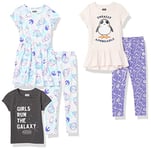 Amazon Essentials Disney | Marvel | Star Wars | Frozen | Princess Girls' Mix-and-Match Outfit Sets, Pack of 5, Star Wars/Penguin, 2 Years