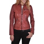 Veste Rose Garden  KELLY LAMB RUBY DARK RED