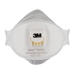 3M Aura Insulation and Hardwood Respirator 9332+, FFP3, valved, 10/PK