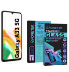 3x For Samsung Galaxy A33 5G TEMPERED GLASS Clear Screen Protector Guard Cover