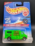 Hot Wheels #424 Ambulance Fire Department Fire Squad Series 1995 Release L37