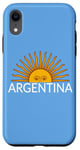 Coque pour iPhone XR Drapeau de l'Argentine - Soleil de l'Argentine - Maillot de sport