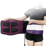 EMS Waist Trimmer Massage Belt Abs Stimulator Abdominal Muscle Trainer with 6 Modes and 10 Levels Operation