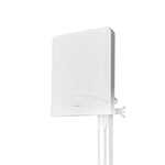 Nedis 5G / 4G / 3G antenne | 5G | Indendørs eller udendørs | 698-5000 MHz | Forstærkning: 6 dB | 2.50 m | Hvid