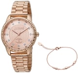 Just Cavalli JC1L176M0075 Set Emozioni Rosa guldfarvet/Rosaguldtonet stål Ø34 mm