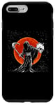 Coque pour iPhone 7 Plus/8 Plus The Grim-Reaper Squelette Skull Scythe Death Scythe Grunge Horror